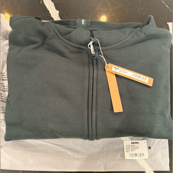 SKIMS 2pc SET Green Hoodie & Track Pants - Picture 3 of 12